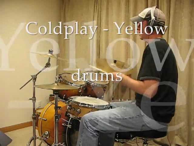 Coldplay – Yellow: Drum Cover for Students